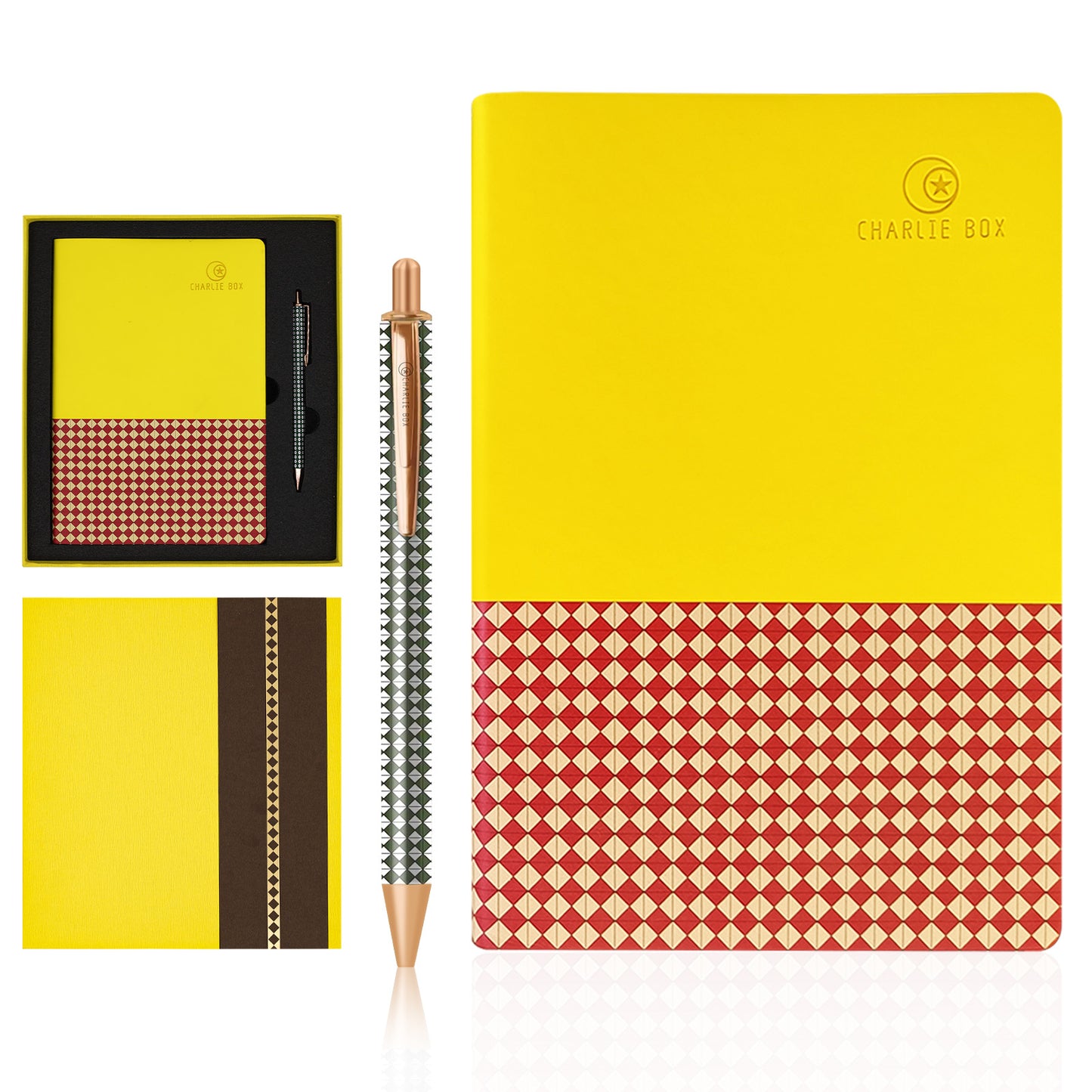 Charlie Box Treasure Gift Box-Yellow Set