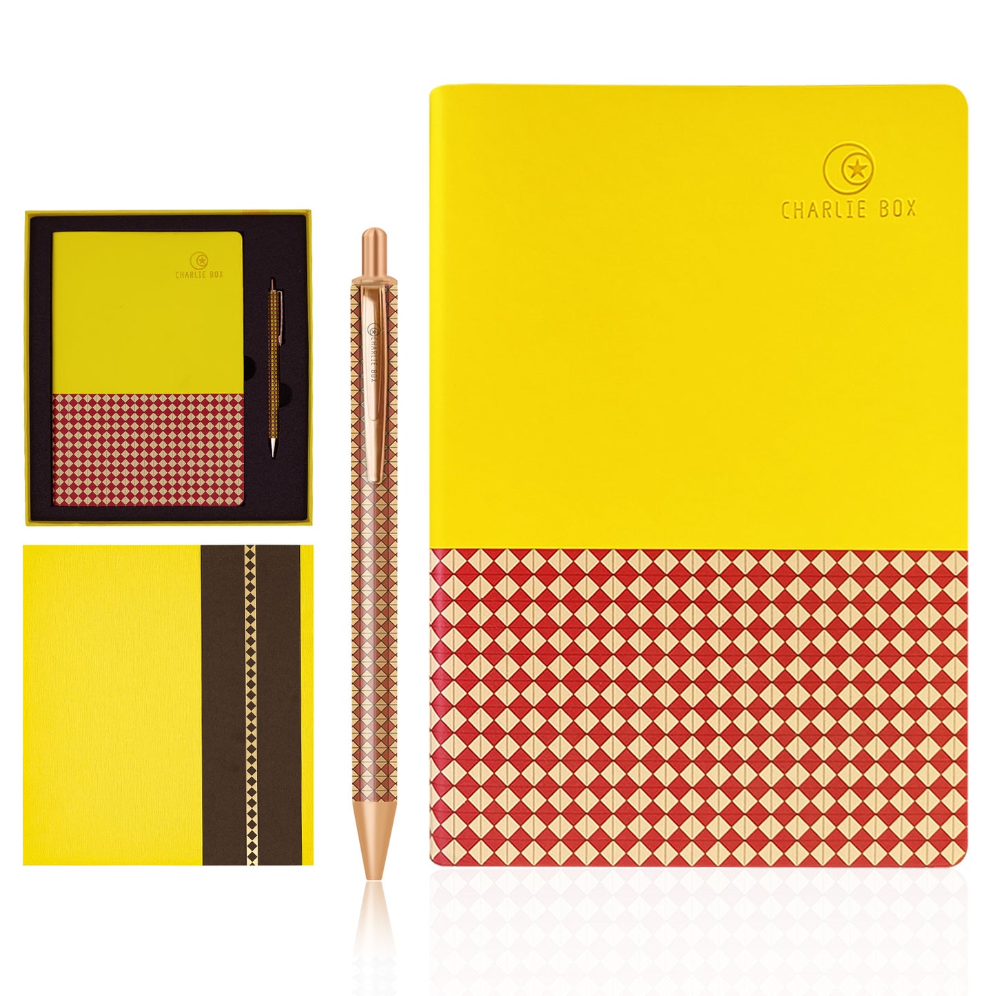Charlie Box Treasure Gift Box-Yellow Set