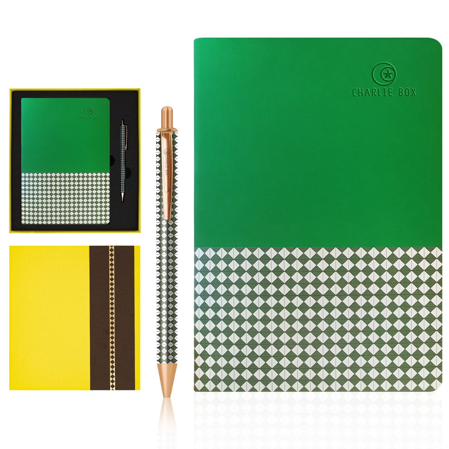 Charlie Box Treasure Gift Box-Yellow Set