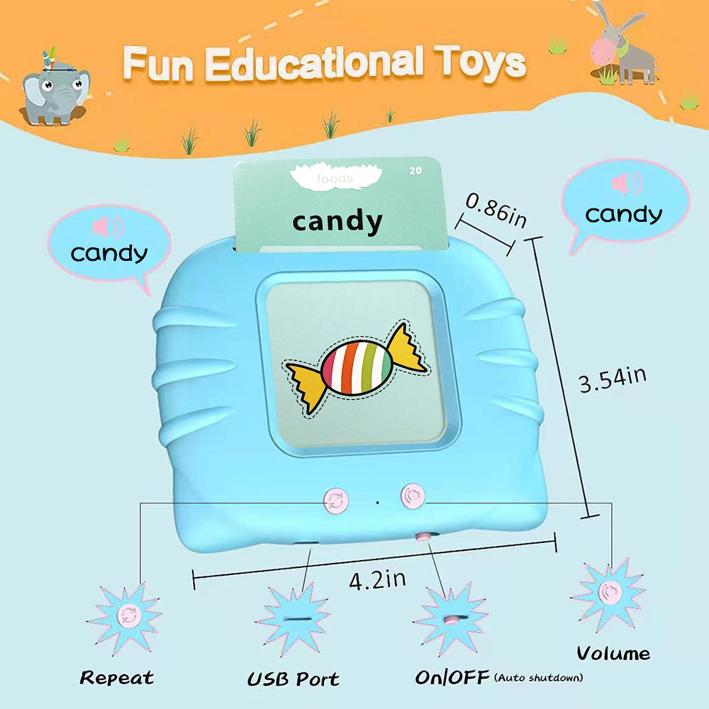 Last Day 🎁(49% OFF+ Free Shipping)🎁Children's educational early learning card machine