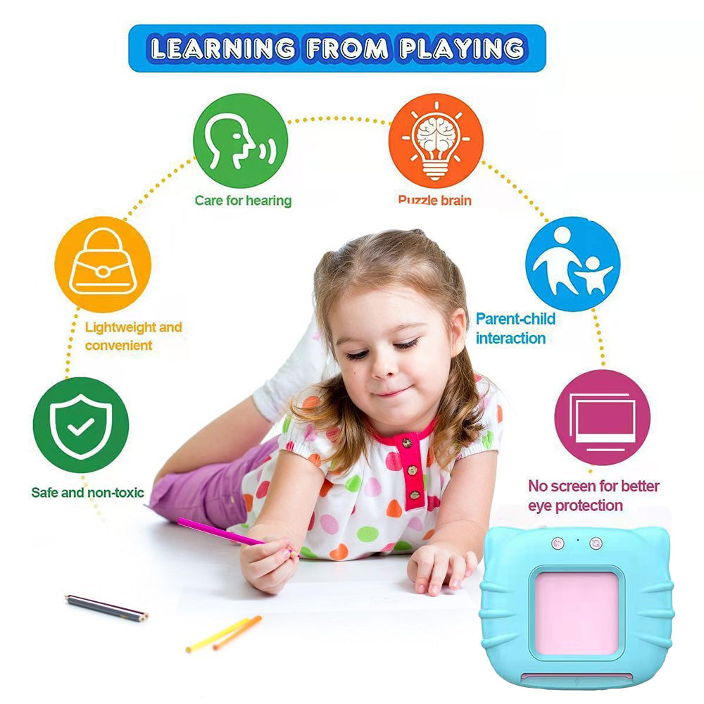Last Day 🎁(49% OFF+ Free Shipping)🎁Children's educational early learning card machine