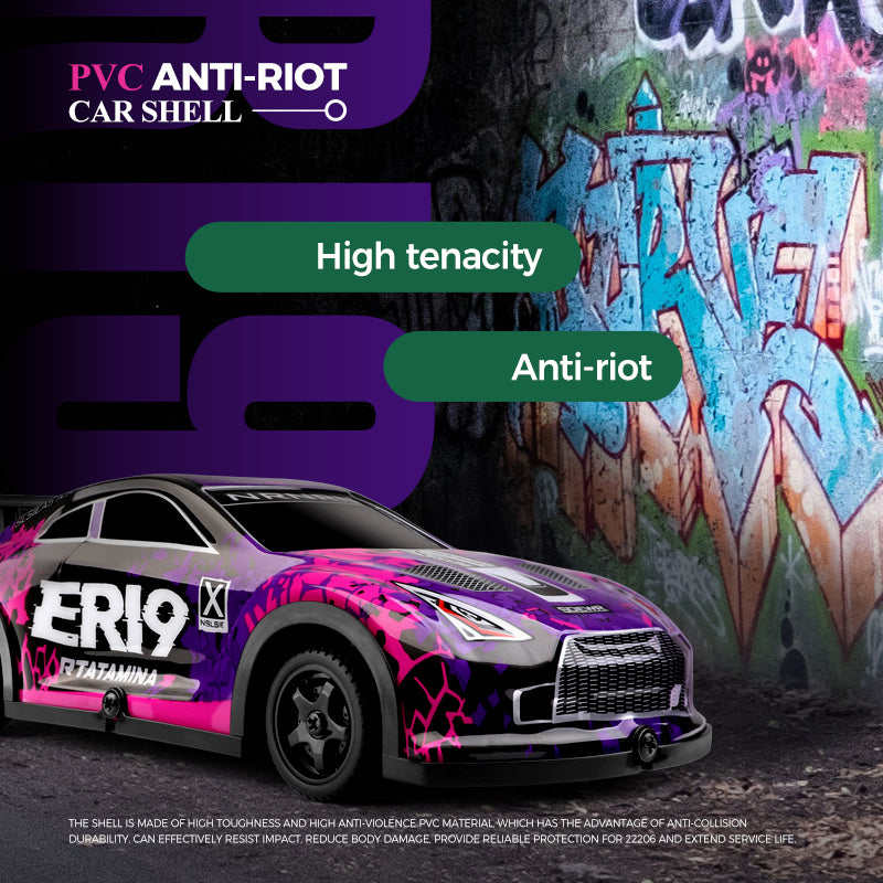 1:22 Remote Control Drift Car, High-speed Off-road Vehicle, with Lights, Four-wheel Drive, Drift Tires, and a Toy Racing Car for Competitions