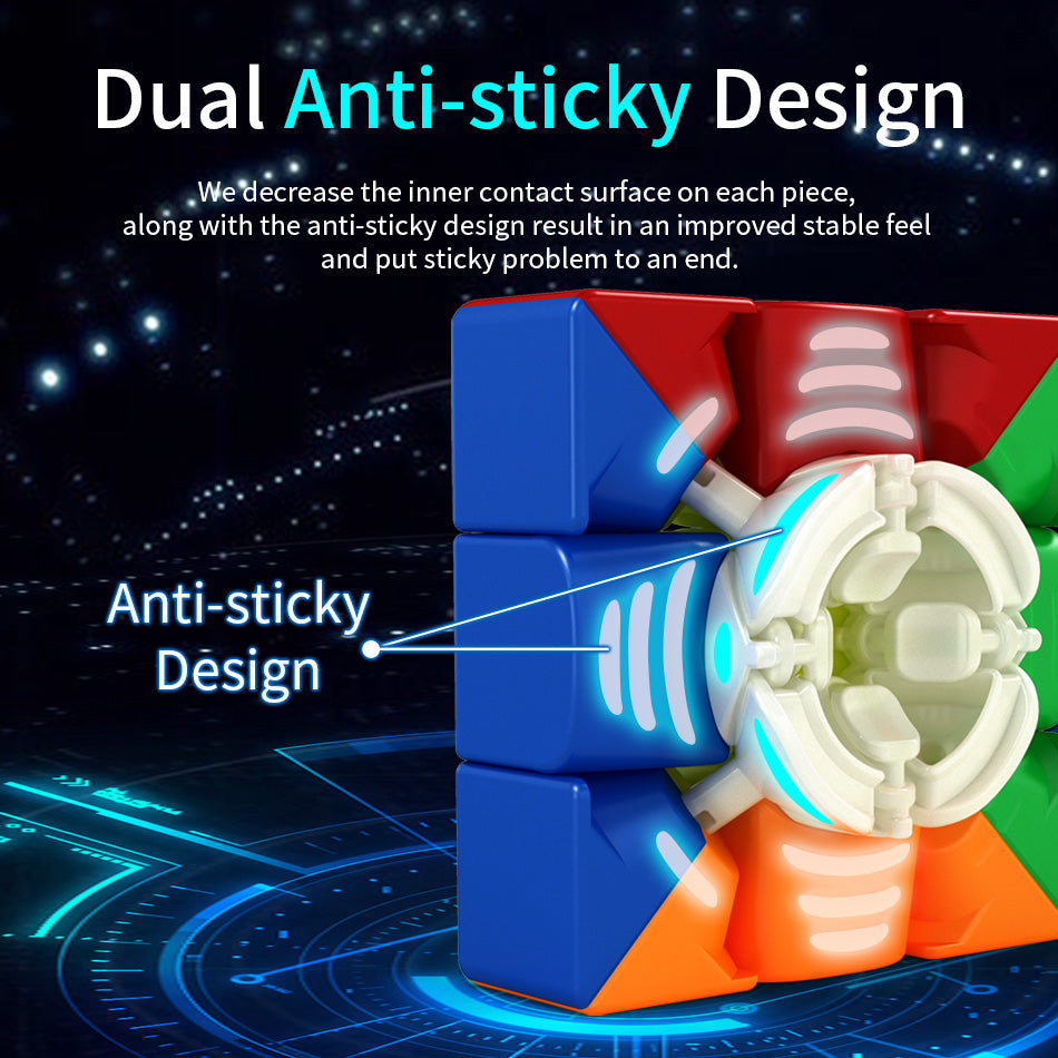 Moyu 2020/2021 RS3M Magnetic / Maglev 3x3 Magic Cube