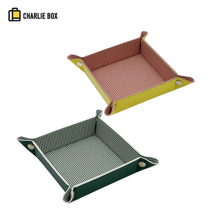 Charlie box creative desktop storage tray