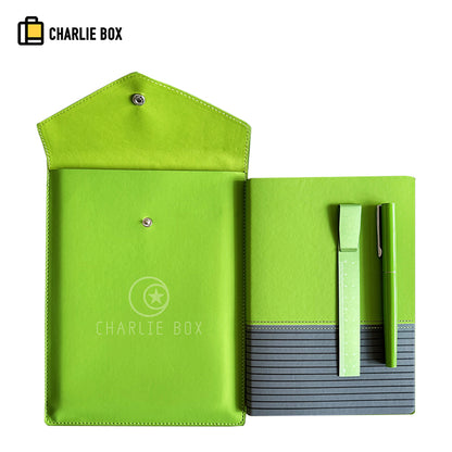 Business Notebook Gift Set-Green Series