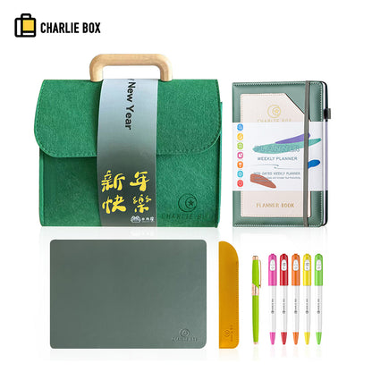 Business stationery set New Year gift set can be DIY