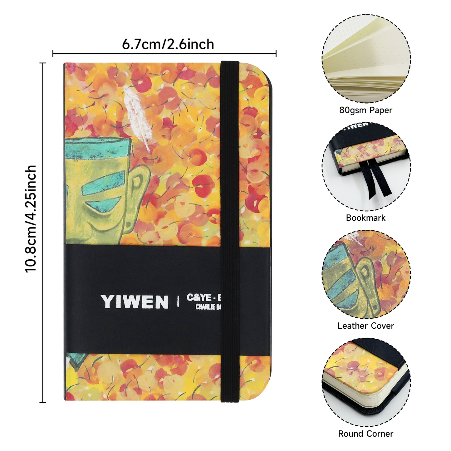 Zhou Yiwen painter art joint A5 A6 A7 notebook