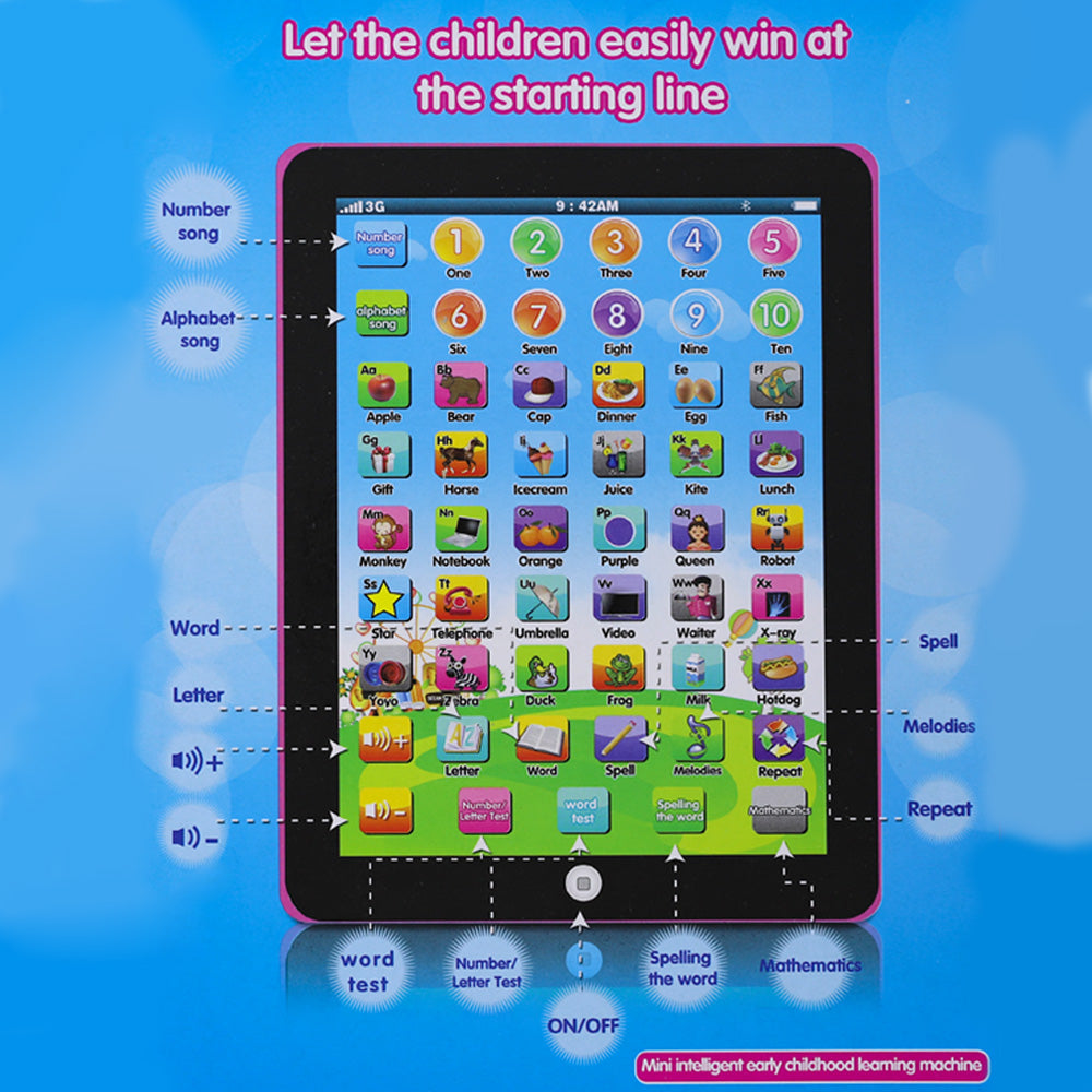 Educational early childhood education point reading story machine simulation tablet English learning machine