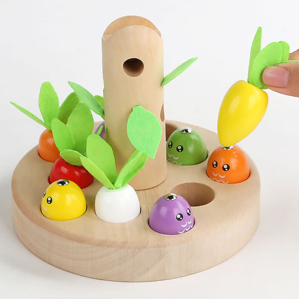 Pulling Carrot Children's Montessori Toys