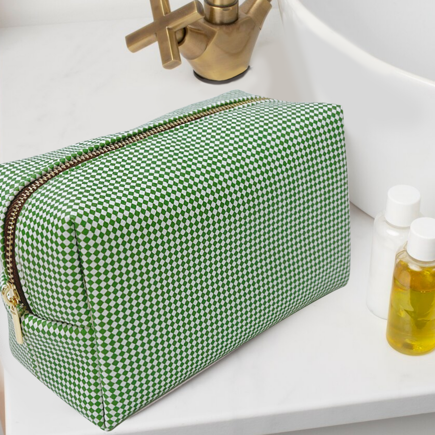 Simple style creative design travel cosmetics storage bag