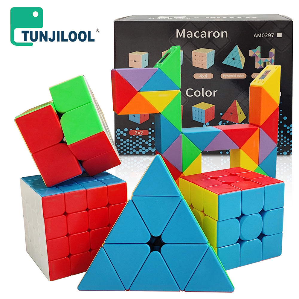 Moyu Cube Combination Set 2+3+4+Pyramid+24 Magic Ruler