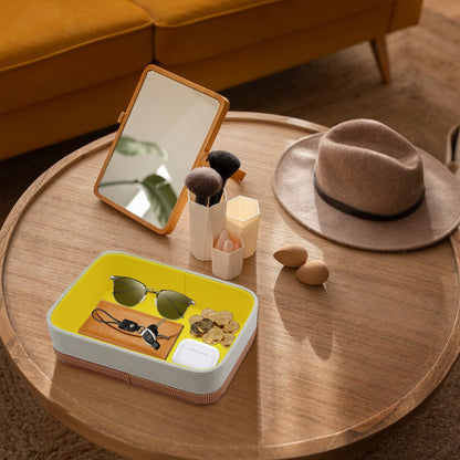 Simple style creative design desktop storage tray