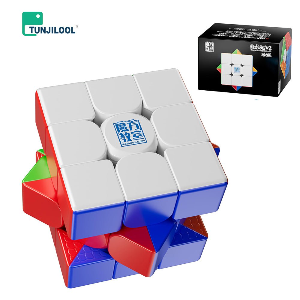 Moyu Meilong 3M V2 Magnetic Stickerless 3x3 Speed Cube