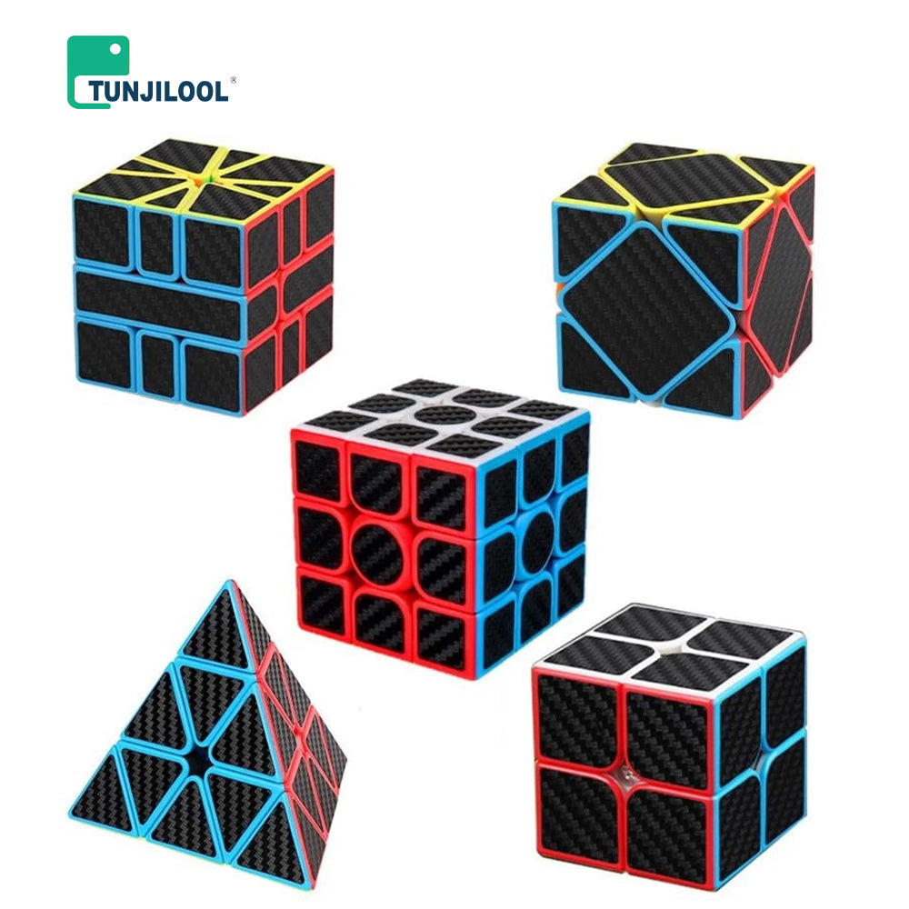 Moyu Cube Classroom Carbon Fibre Meilong 2*2/3*3/Pyramid/Tilt/SQ1 Cube